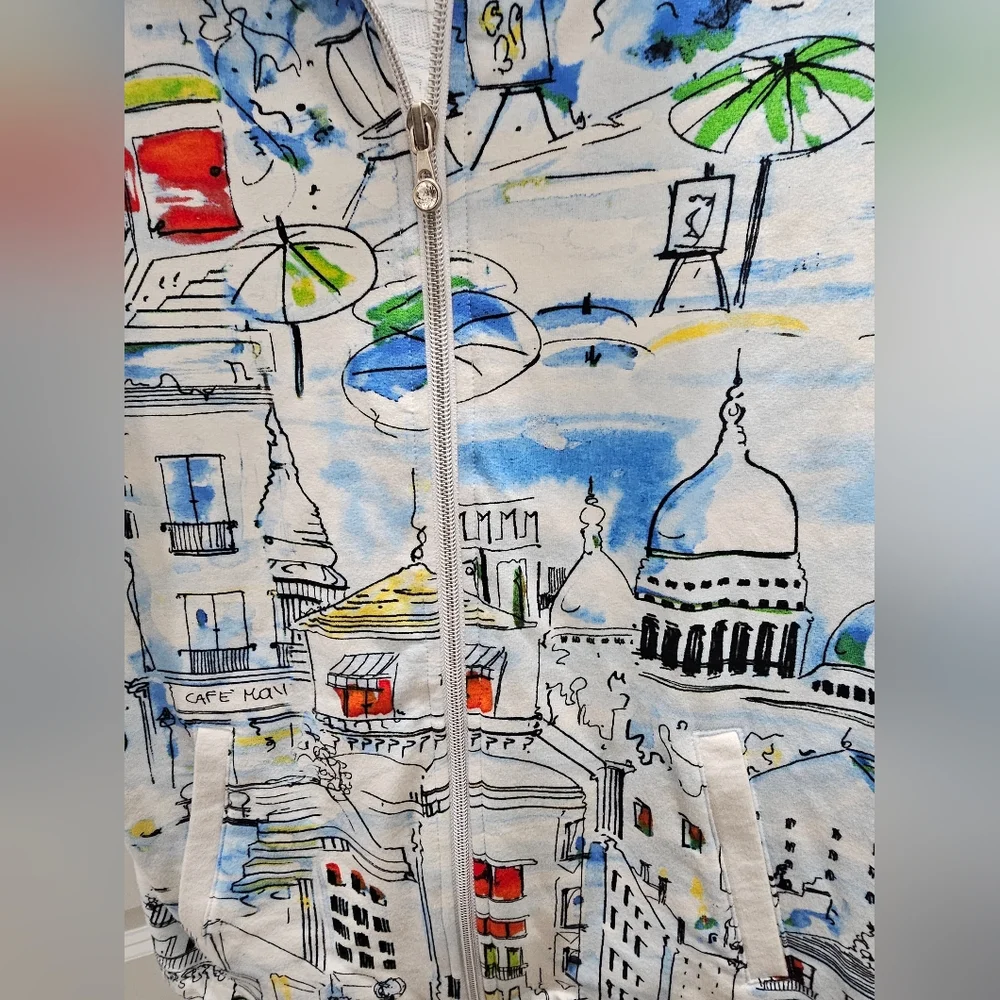 Onque Women Cityscape Shirt/Jacket S - Picture 3 of 7